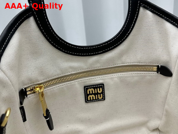 Miu Miu Small IVY Leather Bag in Black Replica