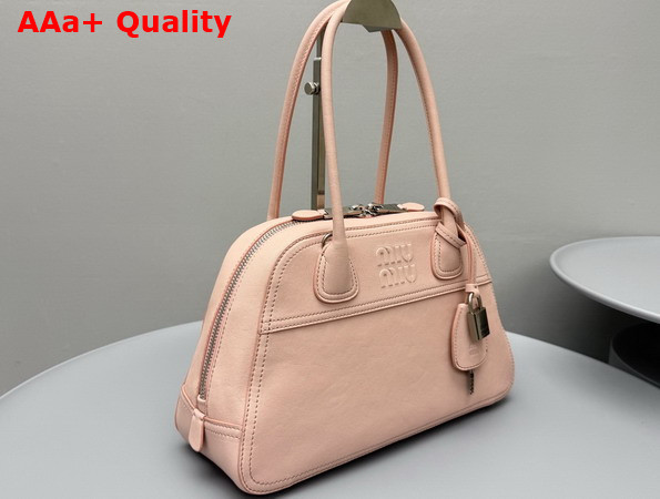 Miu Miu Small Vivant Nappa Leather Bag in Opal 5BB199 Replica