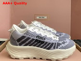 Miu Miu Technical Fabric Sneakers in Light Blue 5E480E Replica