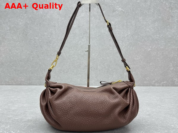 Miu Miu Textured Nappa Leather Bag in Sienna 5BC191 Replica