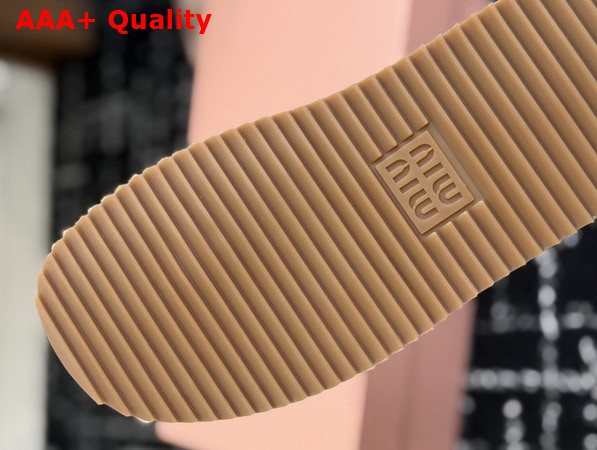 Miu Miu Thong Sandals in Dark Brown TPU 5Y638E Replica