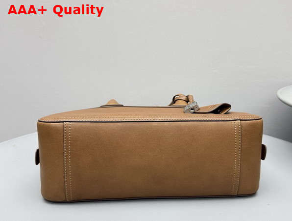 Miu Miu Vivant Nappa Leather Bag in Caramel 5BB199 Replica