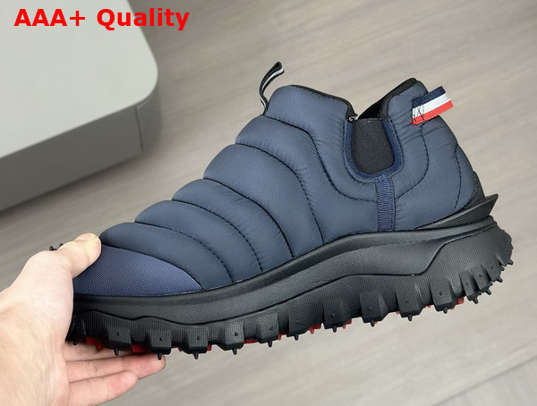 Moncler Trailgrip Apres Water Repellent Sneakers in Volcanic Blue Replica