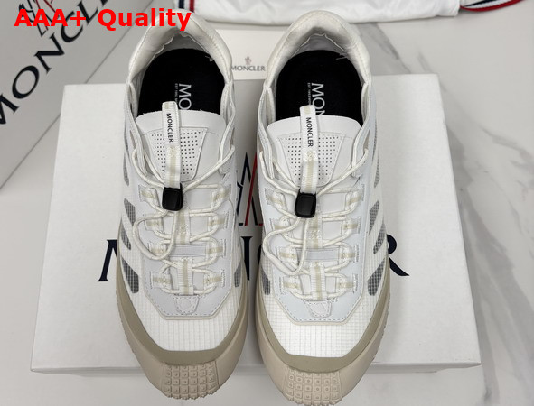 Moncler Trailgrip LP Suede and Nubuck Sneaker in White Replica