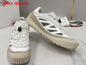 Moncler Trailgrip LP Suede and Nubuck Sneaker in White Replica