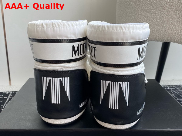 Moon Boot Icon Low White Nylon Boots 17005261 Replica
