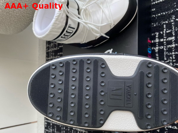 Moon Boot Icon Low White Nylon Boots 17005261 Replica