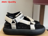 Moon Boot Super Sandal Black and White 80D2420010 Replica