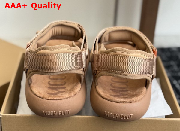 Moon Boot Super Sandal Brown 80D2420010 Replica