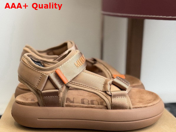 Moon Boot Super Sandal Brown 80D2420010 Replica