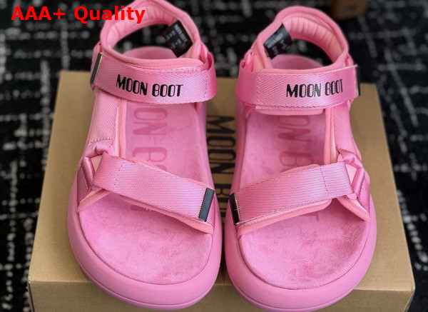 Moon Boot Super Sandal Pink 80D2420010 Replica