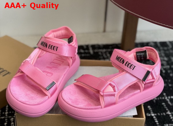 Moon Boot Super Sandal Pink 80D2420010 Replica