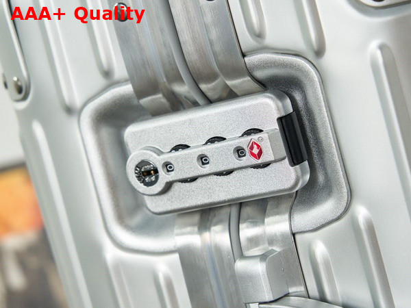 Rimowa Cabin S Aluminium Suitcase in Silver Replica