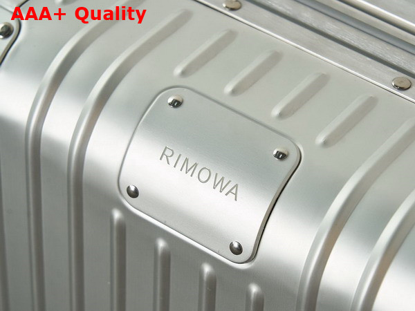 Rimowa Cabin S Aluminium Suitcase in Silver Replica