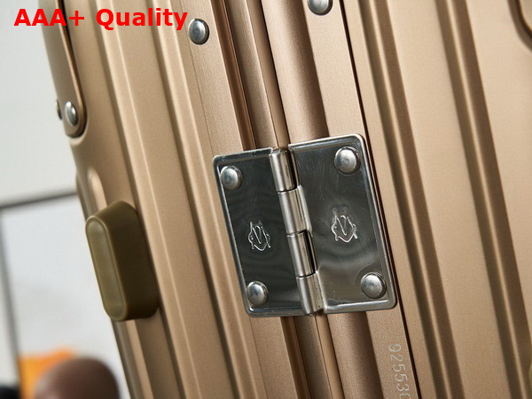 Rimowa Cabin S Aluminium Suitcase in Titanium Replica