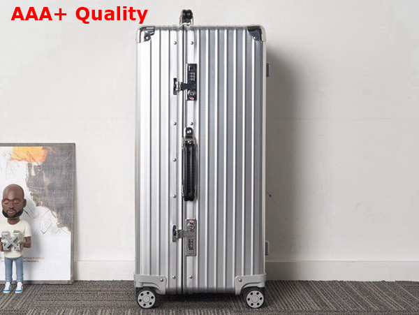 Rimowa Classic Check In L in Silver Aluminium Replica