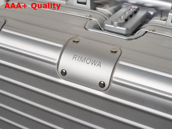 Rimowa Compact Luggage in Silver Aluminium Replica