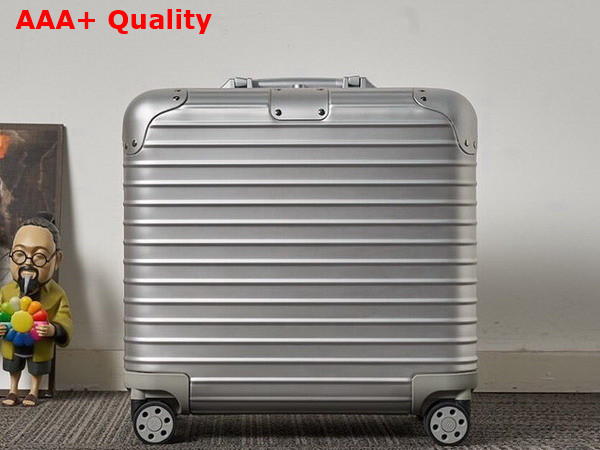 Rimowa Compact Luggage in Silver Aluminium Replica