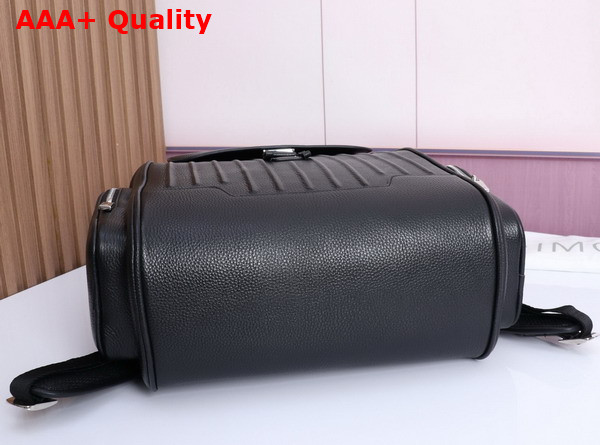 Rimowa Never Still Leather Flap Backpack Large in Black Replica