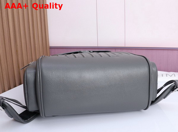 Rimowa Never Still Leather Flap Backpack Large in Grey Replica