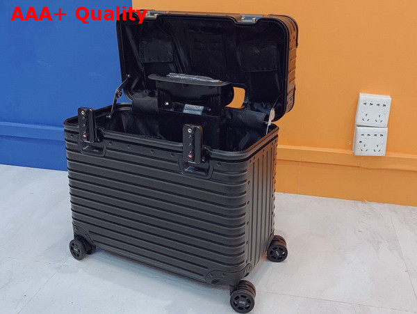 Rimowa Original Pilot Case in Black Aluminium Replica