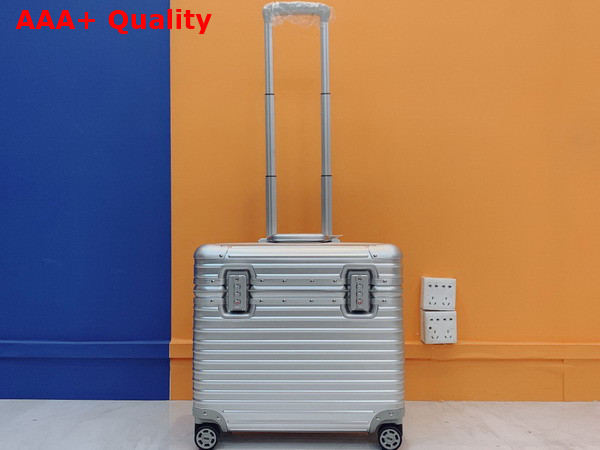 Rimowa Original Pilot Case in Silver Aluminium Replica