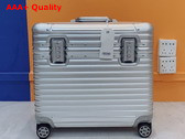 Rimowa Original Pilot Case in Silver Aluminium Replica