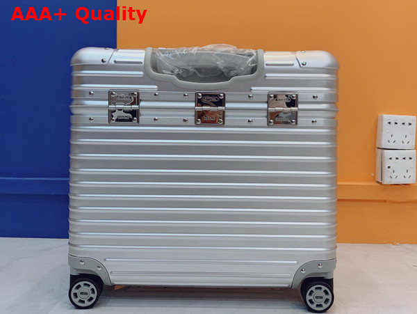 Rimowa Original Pilot Case in Silver Aluminium Replica