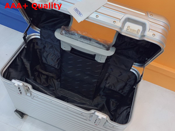 Rimowa Original Pilot Case in Silver Aluminium Replica