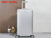 Rimowa Original Trunk Plus in Silver Aluminium Replica