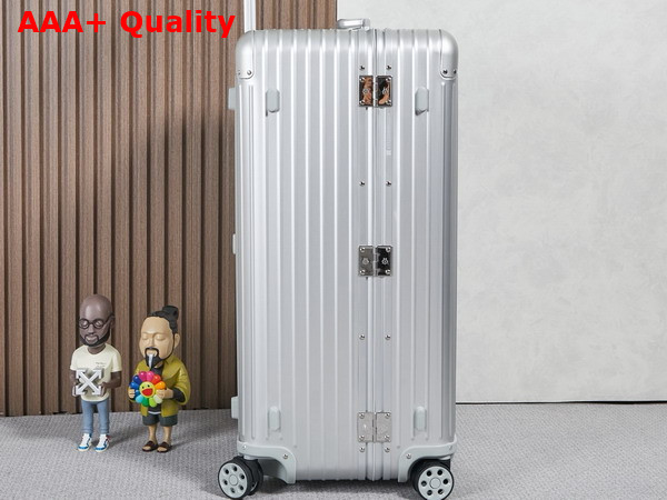 Rimowa Original Trunk Plus in Silver Aluminium Replica