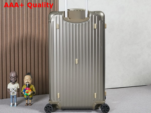 Rimowa Original Trunk Plus in Titanium Aluminium Replica