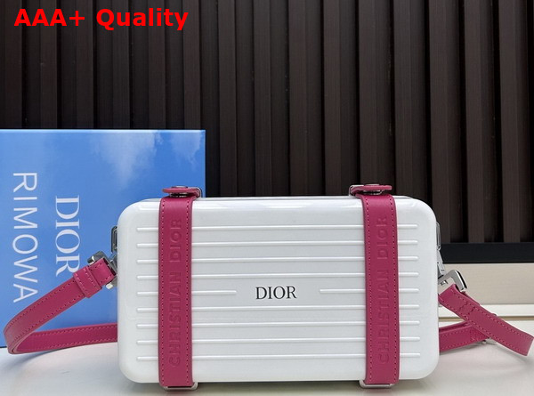 Rimowa Personal Aluminium Cross Body Bag in Fuchsia Replica