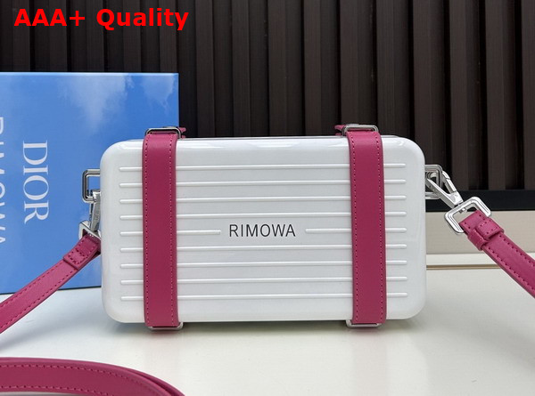 Rimowa Personal Aluminium Cross Body Bag in Fuchsia Replica