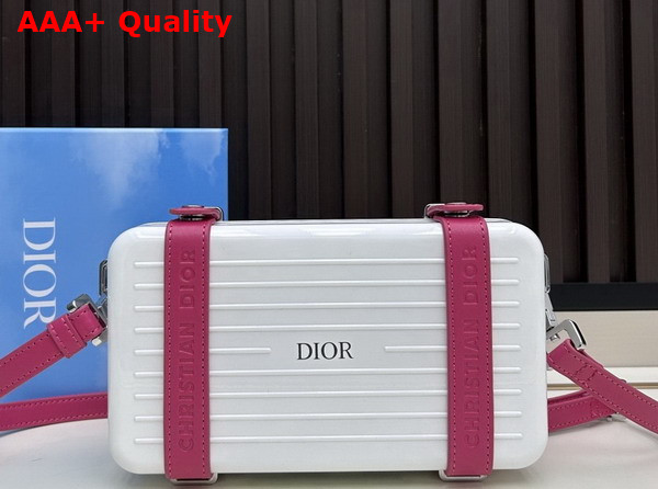 Rimowa Personal Aluminium Cross Body Bag in Fuchsia Replica