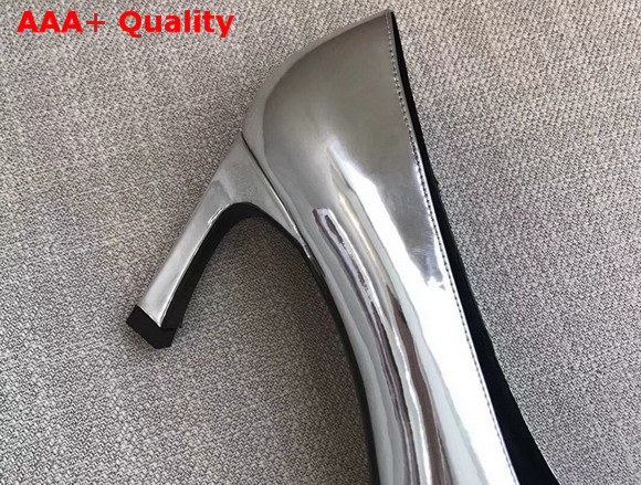 Roger Vivier Belle Vivier Trompette Pumps in Mirrored Leather Replica