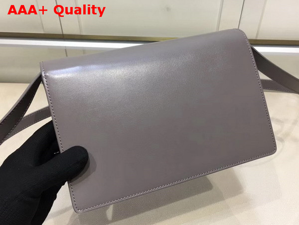 Medium Bellechasse Saint Laurent Bag in Grey Leather and Suede Replica