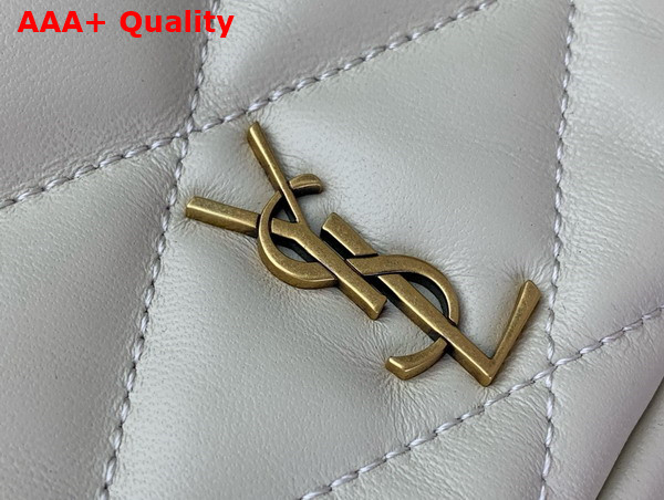 Saint Laurent 87 in Quilted Lambskin Blanc Vintage Replica