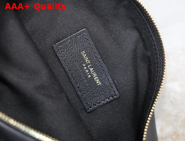 Saint Laurent Amalia Mini Hobo in Black Lambskin 862558 Replica