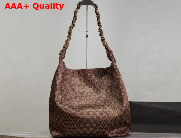 Saint Laurent Amalia in Jacquard Ocre Multicolor Replica