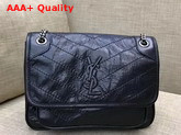 Saint Laurent Baby Niki Chain Bag in Black Replica