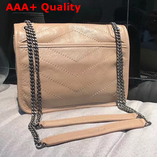 Saint Laurent Baby Niki Chain Bag in Light Taupe Replica