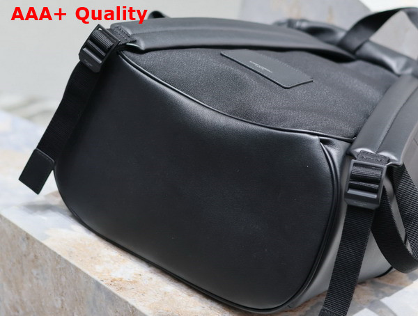 Saint Laurent Backpack in Black Grained Leather Replica