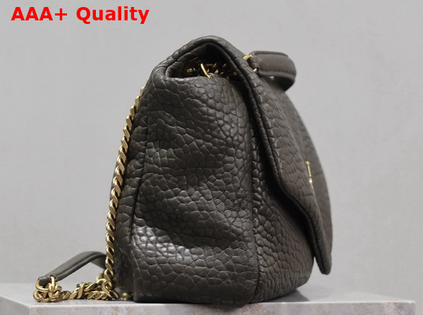 Saint Laurent Calypso XXL in Grained Lambskin Light Musk Replica