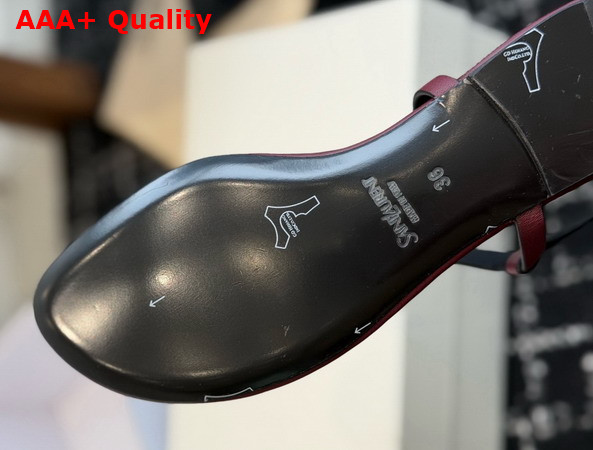 Saint Laurent Cassandra Sandals in Smooth Leather Brown 841570 Replica