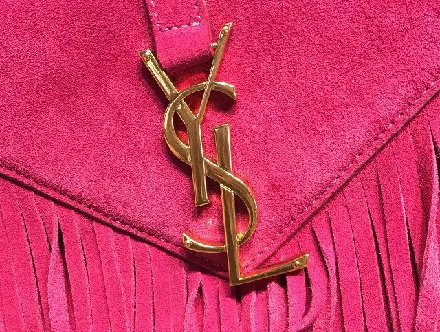 Saint Laurent Fringed Satchel for Sale