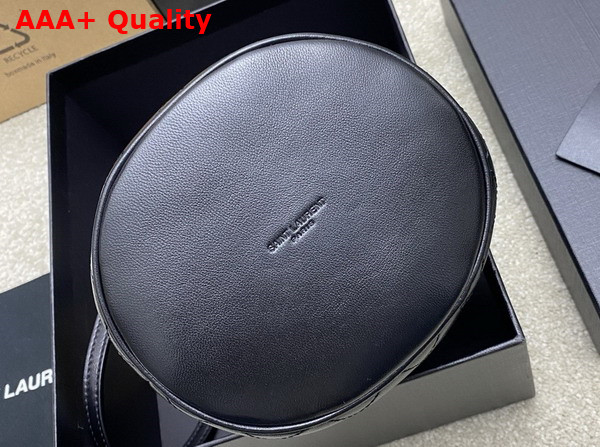 Saint Laurent Gaby Bucket Bag in Black Lambskin Replica