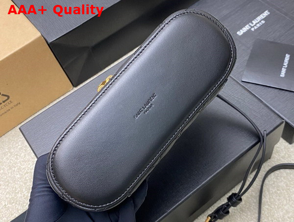 Saint Laurent Gaby Vanity Bag in Black Lambskin Replica