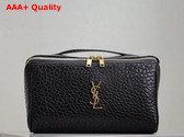 Saint Laurent Gaby Vanity Case in Black Lambskin Replica