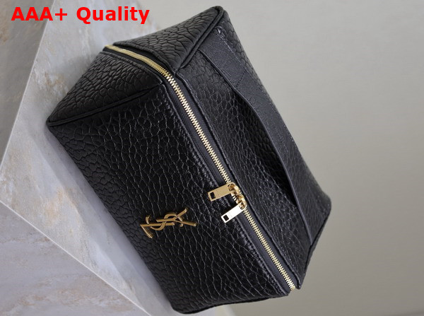Saint Laurent Gaby Vanity Case in Black Lambskin Replica